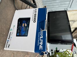Alpine iLX\-W690D 7\-Zoll Multimedia Autoradio mit Apple Car